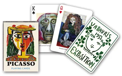 Produktbild von Piatnik 1728 - Picasso Kartenspiel 55 Blatt