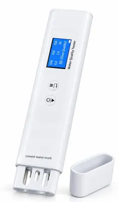 Productafbeelding van Watertester - 6-in-1 - Toc, Cod, EC, Uv275, temperatuur en TDS - Draagbaar - Drinkwater en kamperen