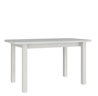 Obrázok produktu pre Rozkladací jedálenský stôl 140x80 cm BANGS 2 - biely