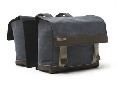 Produktbild von Einzelne Fahrradtasche Alba Single Bamboo Schwarz 21L