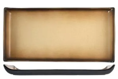 Immagine prodotto di H&H Set 2 Piatti Rettangolari Stoneware Sahara Cm 33X16