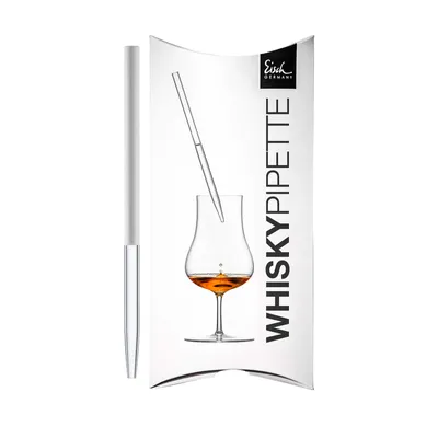 Produktbild von Eisch Whisky Pipette Gentleman Weiß, Verdünnungspipette, Glas, Weiß, 17 cm, 86599905
