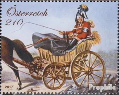 Produktbild von Briefmarken Österreich 2017 Mi 3353 (kompl.Ausg.) postfrisch Landpostwagen