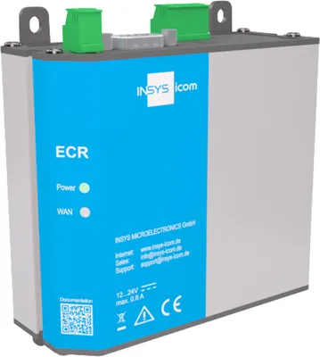 Produktbild von INSYS icom ECR-EW300 WLAN/LAN-to-LAN-Router VPN-Option