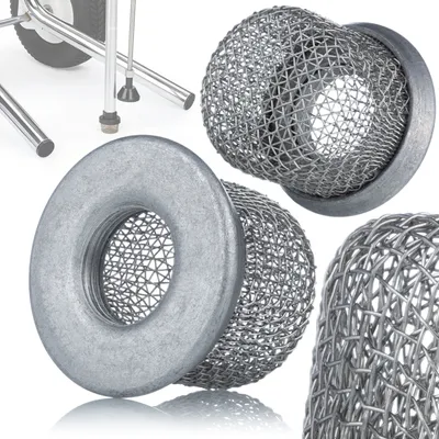 Productafbeelding van Metalen Zuigfilter Spuitpomp – 37x18mm | 7/8" 10 Mesh | Airless Verfspuit