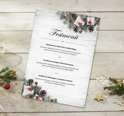 Immagine prodotto di SIGEL DP416 SIGEL Weihnachtsbriefpapier Skandinavian Christmas Motiv DIN A4 90 g/qm 100 Blatt