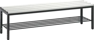 Produktbild von Umkleidebank 8051010S10064 Schuhrost 420x1500x353mm silbergrau/lichtgrau