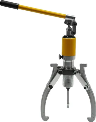 Obrázek produktu pro Hydraulický stahovák, 15 tun, maximální rozpětí 30 cm, maximální dosah 18 cm, maximální zdvih 6 cm, konfigurace se 3 nebo 2 čelistmi
