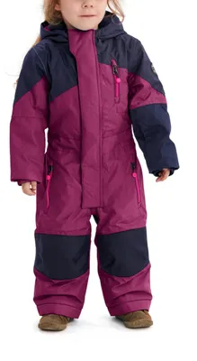 Produktbild von Killtec Unisex Kinder, Skioverall Mit Kapuze Und Schneefang, Pflaume, 98-104