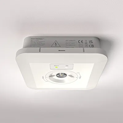 Produktbild von hoftronic LED Aufbaustrahler Notbeleuchtung 3W 280lm IP65 Weiß 6500K