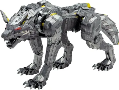 Produktbild von METAL EARTH 3D-Puzzle Premium-Serie: Cybernetick Wolf