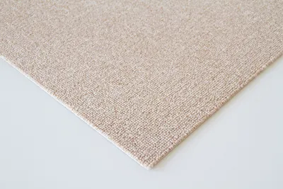 Produktbild von Steffensmeier Schlingen Teppichboden Mailand Meterware | Auslegware für Kinderzimmer Wohnzimmer Schlafzimmer | Beige, Größe: 100x100 cm