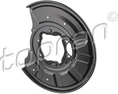 Produktbild von TOPRAN Ankerblech 409 510 hinten rechts passend für MERCEDES-BENZ GLK (X204)