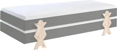 Produktbild von Set Two Modulo 90x200 cm MDF Grau