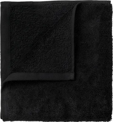 Immagine prodotto di Set di 4 asciugamani per ospiti Blomus -RIVA- Nero