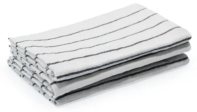Produktbild von Geschirrtuch-Set 3-teilig 45x60cm 4-fach sortiert