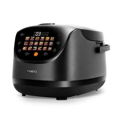 Produktbild von RED COLORSENSE Multikocher MC200 DE deutsches Menü 5 L 860 W Touch 19 Automatikprogramme, 860 W, Innentopf