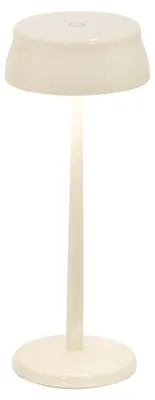 Productafbeelding van Zafferano -  Zafferano SISTER LIGHT Wi-Fi Smart LED-tafellamp ivoorkleurig, oplaadbaar en dimbaar