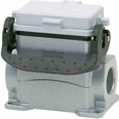Produktbild von WALTHER Sockelgehäuse Längsbügel Alu Klappd