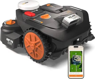 Produktbild von Worx Vision Cloud WR306E, 2WD Mähroboter ohne Begrenzungskabel, 600 m²