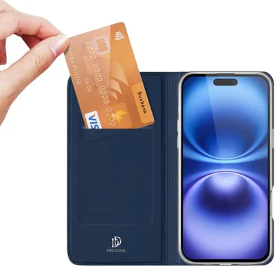 Image de Étui à rabat Dux Ducis pour Xiaomi Redmi Note 14 5G bleu