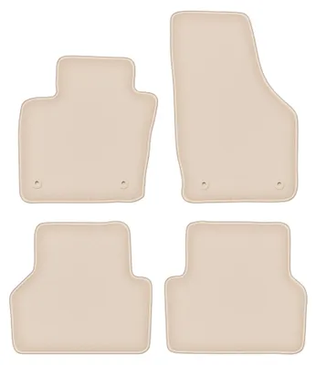 Immagine prodotto di Tappetini in moquette per Audi Q3 I 8U 2011-2018 (SUV) – set 4 pezzi, beige, su misura – Wielganizator FORTUNA