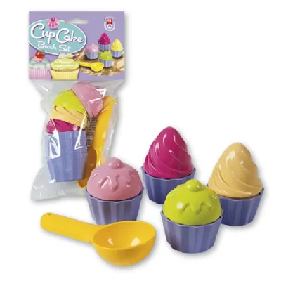 Produktbild von RAPPA Androni Farbige Sandformen - Cupcakes