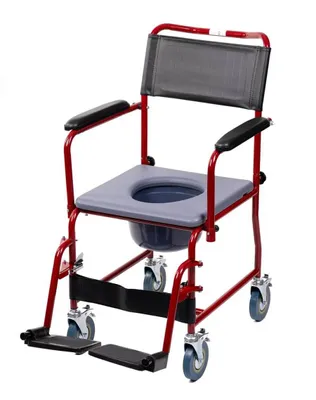 Image de Fauteuil toilette mobile avec seau