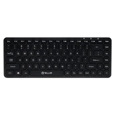 Produktbild von Kabellose Tastatur Tellur, Mini, Schwarz