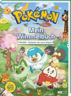Obrázok produktu pre Pokémon: Mein Wimmelbuch: Paldea - Entdecke die neue Region!