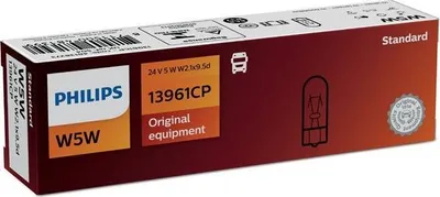 Produktbild von Glühlampe, Kennzeichenleuchte PHILIPS 13961CP