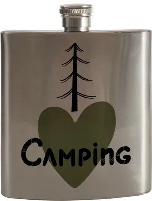 Produktbild von I love Camping Flachmann