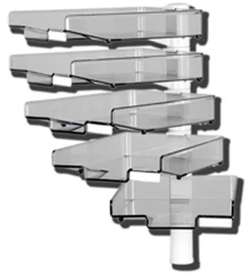 Immagine prodotto di Hansa h5035002 Hansa con 5 vaschette, grigio chiaro