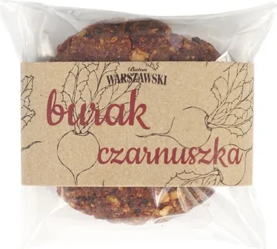 Produktbild von GLUTENFREIE ROTE-BETEN- UND SCHWARZKÜMMELKUCHEN 60 g – BATON WARSZAWSKI