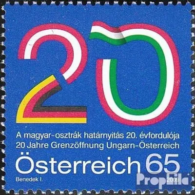Produktbild von Briefmarken Österreich 2009 Mi 2823 (kompl.Ausg.) gestempelt Grenzöffnung durch Ungarn