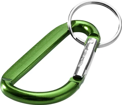 Image de Bullet Porte-clés mousqueton Timor PF1094 (3,4 x 0,6 x 6,2 cm) (Vert)