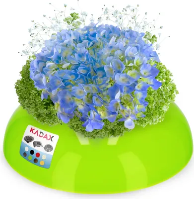 Obrázok produktu pre Ikebana okrúhly kvetináč, 25 cm, zelený