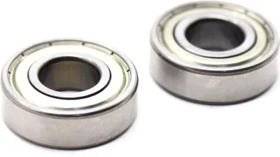 Zdjęcie produktu dla Jedna para łożysk 6202Z z podwójnym uszczelnieniem bocznym, łożysko kulkowe zwykłe, podwójne metalowe, 15 x 35, 11 mm