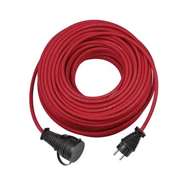 Obrázek produktu pro Gumový kabel Brennenstuhl 25 m se zástrčkou a volnou zásuvkou 16 A - IP44