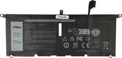 Produktbild von vhbw Akku kompatibel mit Dell Inspiron 13 5391 Serie, 5390 Serie Notebook (4400 mAh, 7,6 V, Li-Polymer)