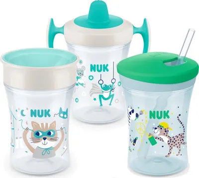 Produktbild von NUK Trainer Cup + NUK Magic Cup + NUK Action Cup