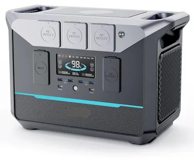Produktbild von Mobile Stromversorgung – Tragbare Energiequelle – Notstromversorgung – Solarladegerät – Stromversorgung