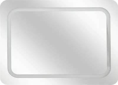 Obrázok produktu pre Kozmetické zrkadlo LED, 65x49 cm, biele