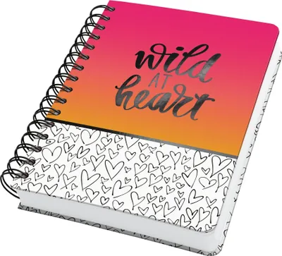 Obrázok produktu pre SIGEL JN621 SIGEL Notizbuch mit Spirale Jolie® ca. DIN A5 punktraster, pink/orange/weiß Hardcover 240 Seiten