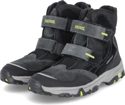 Zdjęcie produktu dla Meindl Polar Fox buty dziecięce chłopięce buty zimowe rzepy czarny, rozmiar buta:30 EU