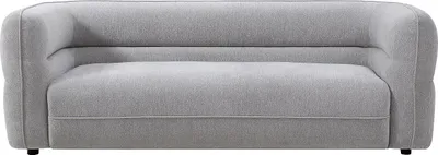 Produktbild von Sofa 3-Sitzer - Chenille-Stoff - Grau - TALIENA