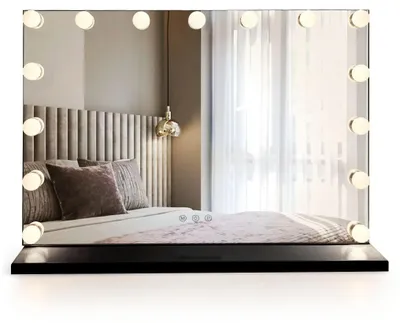 Image de Miroir Rea Hollywood Led Noir