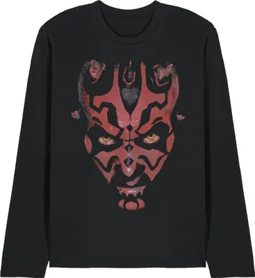 Obrázok produktu pre Star Wars - tričko pre mužov/dámy uni, s dlhým rukávom TV25702 (L) (Čierna)