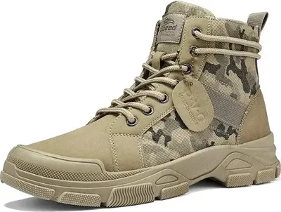 Zdjęcie produktu dla Buty taktyczne, buty za kostkę, rozmiar 44 khaki (27,5cm na 43)
