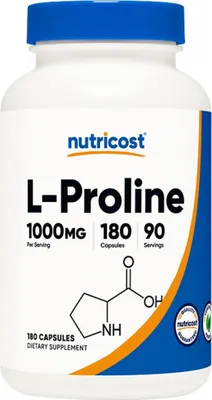 Imagen del producto de Nutricost | L-Prolina 500 mg